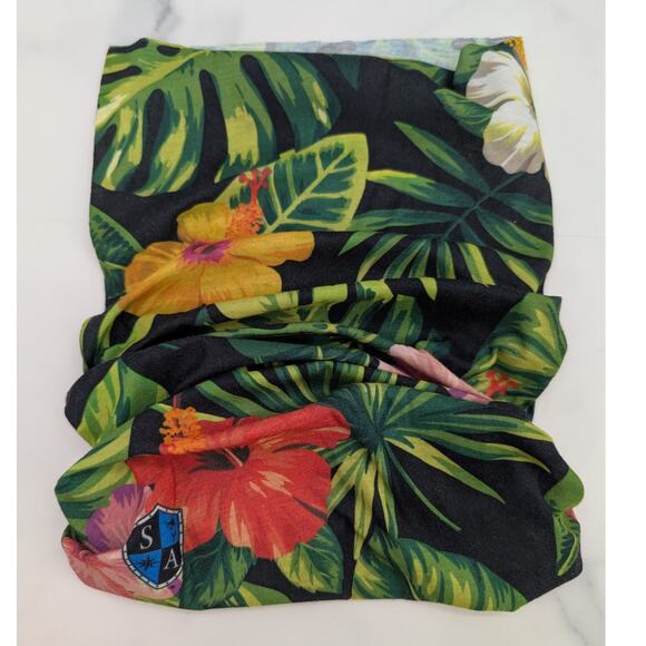 SA Co. Face shield, neck gaiter, sun mask Hawaiian floral - Picture 1 of 6